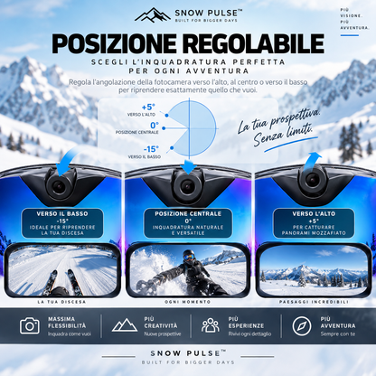 Maschera da sci Snow Pulse POV 4K - foto 3